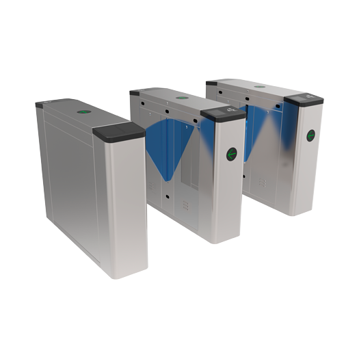 TS-FB701 Bidirectional access turnstile   Retractable acrylic barrier turnstile 