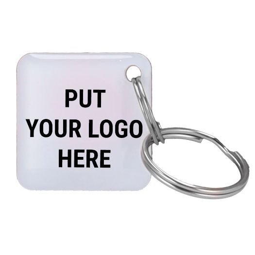 TAG-EM-EPOXY-SQ-CUSTOM-500, Prilagodljivi privjesak za ključeve s oznakom blizine, EM 125 pasivno kHz | 500 jedinica