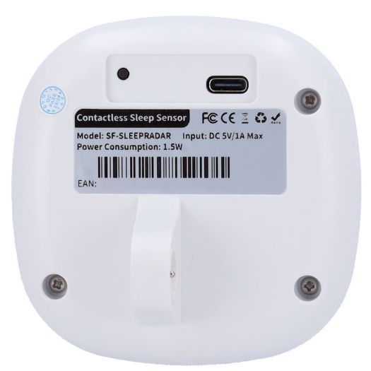SF-SLEEPRADAR, Safire pomoćni radarski senzor za njegu, Mjerenje otkucaja srca i brzine disanja