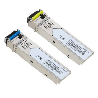 SFP-TR1513EX-40SMF-LC, Par SFP primopredajnih modula, Tx 1550/1310 nm Rx 1310/1550 nm