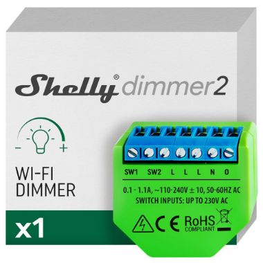 SH-DIMMER-2, Šeli Dimer 2, WiFi 2,4 GHz IEEE802.11 b/g/n, Regulator intenziteta svjetla