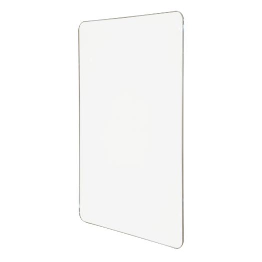 TS-HANDRAIL-GLASS100 Glass for enclosure   For enclosure posts   Compatible with turnstiles 