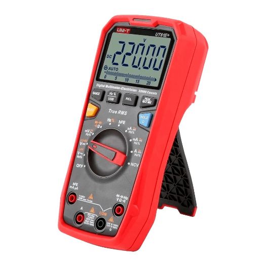 UT161E, Digitalni multimetar CAT III, LED zaslon do 22000 računa, Mjerenje istosmjerne i izmjenične struje do 1000V i 20A
