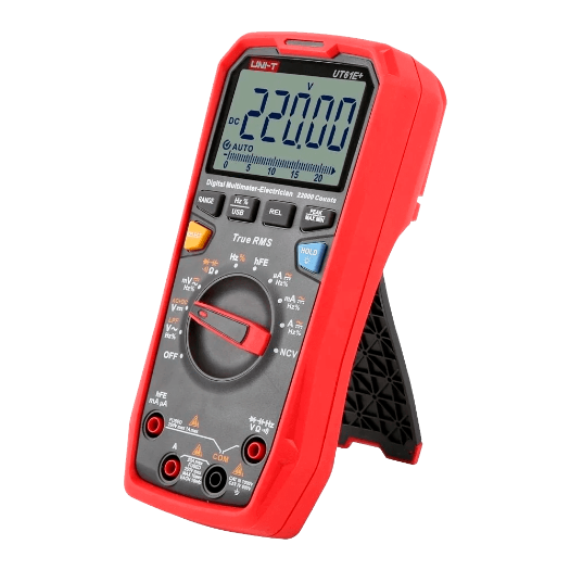 UT161E Digital multimeter CAT III   LED display up to 22000 accounts   DC and AC measurement up to 1000V and 20A 