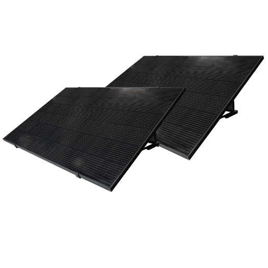 TSOL-ESK800-PB TSUN Solar Pop Up Kit   2 Full Black panels 420W   Microinverter 800W 