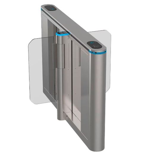 TS-SG808-M-800, Dupli bi, usmjereni pristupni okretni križ, Vrata sa sklopivom akrilnom barijerom