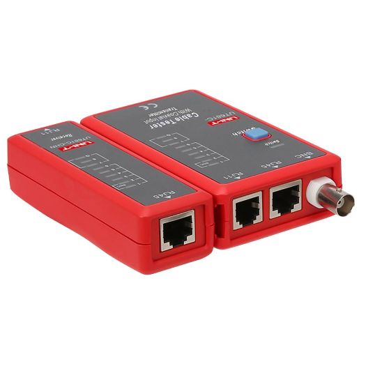 UT681C, Kabelski tester, Provjera statusa kabela RJ45/RJ11/BNC, Testiranje brzog i sporog načina rada