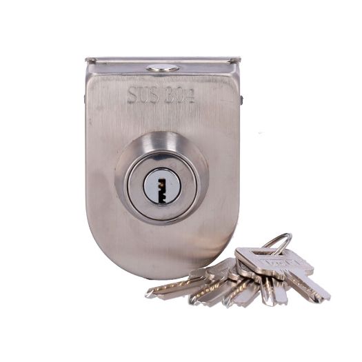 TS-GLASSDOOR-LOCK5KEYS, Rezervni dio za kućište, Brava i pet ključeva, Odgovara za model TS