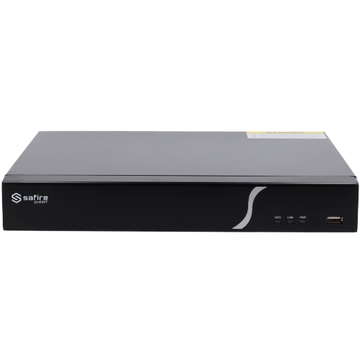 SF-NVR6116-B2 Safire Smart   NVR recorder for IP cameras   B2 range   16CH video / H.265+ Compression 
