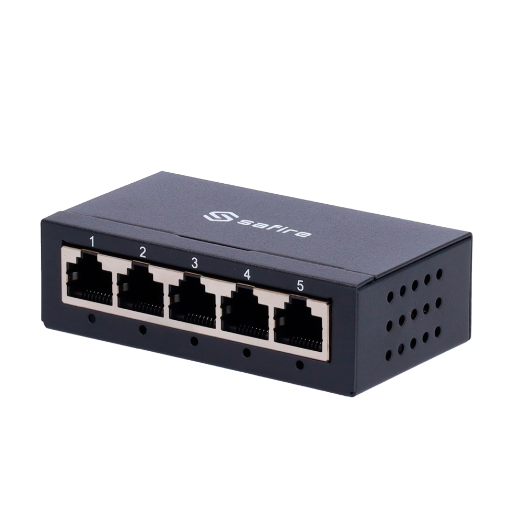 SF-SW05-G-M Desktop Switch   5 ports Gigabit   Speed 10/100/1000Mbps   Plug &amp; Play 