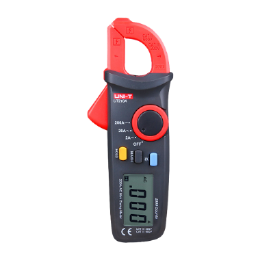 UT210A Mini clamp ammeter   LED display up to 2000 accounts   AC measurement up to 200A 