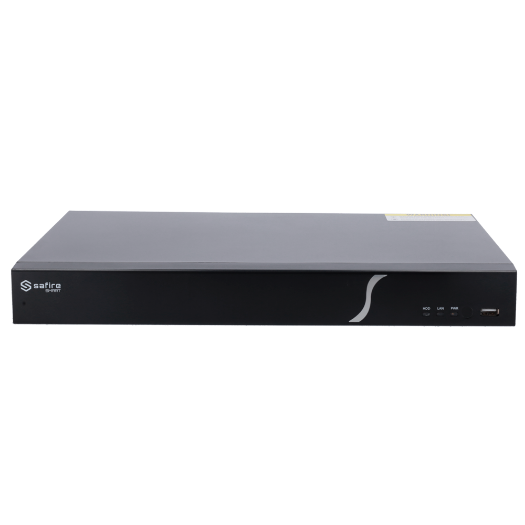 SF-NVR8216A-B2 Safire Smart   NVR recorder for IP cameras   B2 range   16CH video / H.265S Compression / 2HDD 