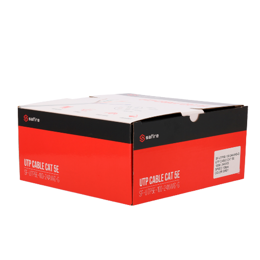 SF-UTP5E-100-24AWG-G Safire UTP Cable UTP Category 5E   Driver CCA   Diameter 24 AWG