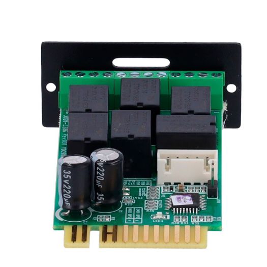 UPS-RELAYCARD, Mini suha kontaktna kartica, Za ugradnju u SNMP utor za UPS