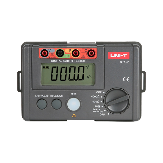 UT522 Earth Resistance Meter   LCD display up to 4000 accounts   Earth resistance measurement up to 4000? 