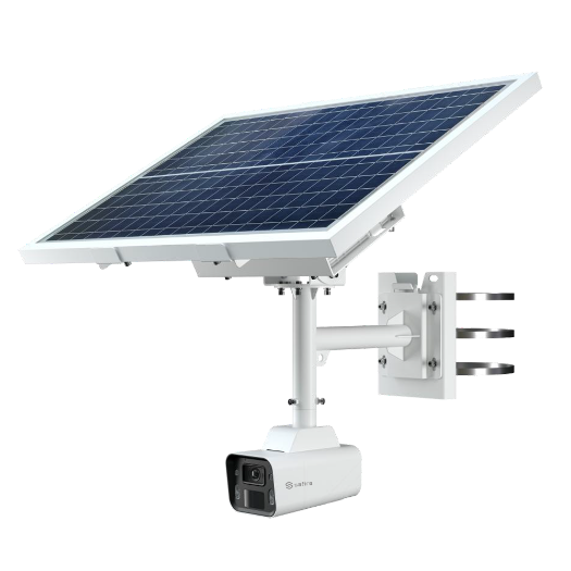 SF-IPB382CA-4I1-SOLAR4G Safire Smart   Bullet IP camera I1 4G Solar Panel and Battery 