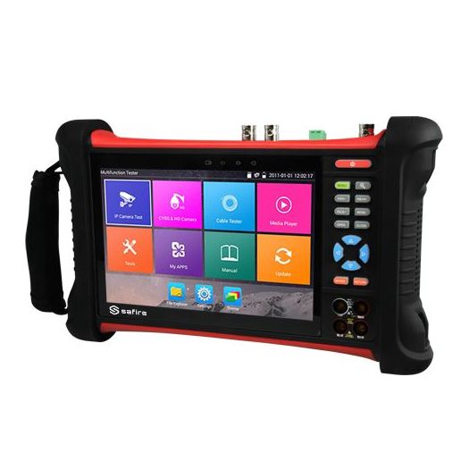 SF-TESTER7-5N1-4K, Višenamjenski CCTV tester, Podržava HDTVI, HDCVI, AHD, CVBS i IP kamere (4K)