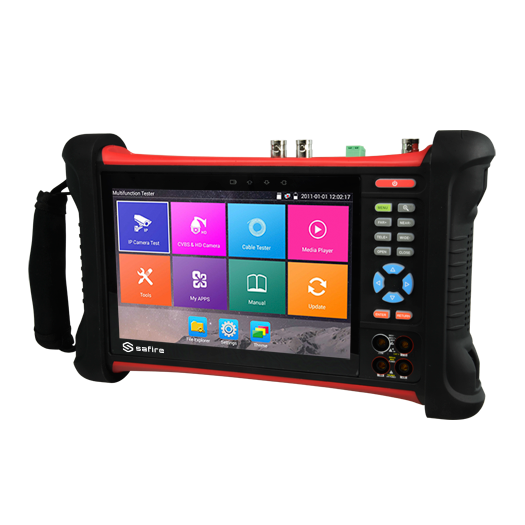 SF-TESTER7-5N1-4K višenamjenski CCTV tester podržava HDTVI, HDCVI, AHD, CVBS i IP kamere (4K) 