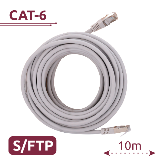 SFTP6A-H-10W SFTP Cable   Ethernet   RJ45 Connectors   Category 6A   10 m 