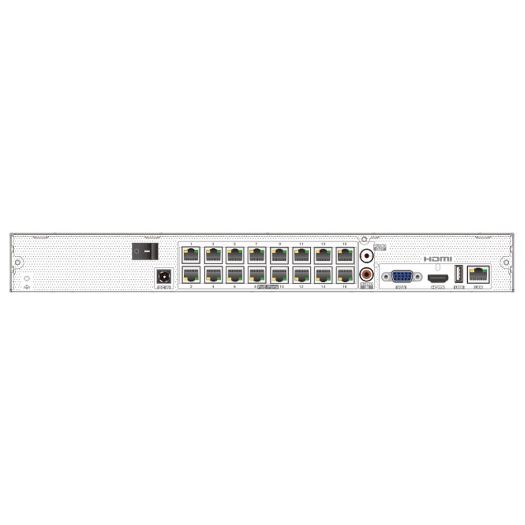 SF-NVR6216-16P-B2, Safire Smart, NVR za IP kamere, 16CH PoE Portovi / Kompresija H.265S / 2HDD