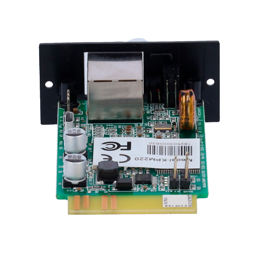 UPS-SMNP-KPM220 Network SNMP card for UPS monitoring   For installation in UPS slot and network connection 