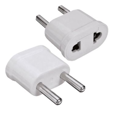 USA-EU-ADAPTER-W, Adapter, Utikač tipa A (SAD) na utikač tipa F (EU), 250V Izmjenični napon
