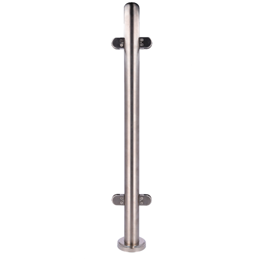 TS-HANDRAIL-MIDDLE-316 Post for enclosure   Intermediate position   For enclosure glazing 