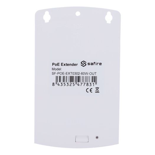 SF-POE-EXT0302-60W-OUT, Safire Outdoor PoE Produživač, Proširuje domet snage do 650 metara