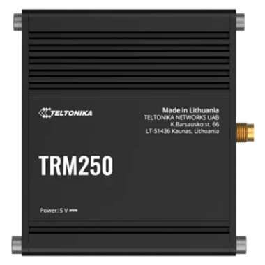 TK-TRM250 Teltonika Industrial LTE Modem   LTE Cat M1/NB IoT/EGPRS   Micro USB connector 