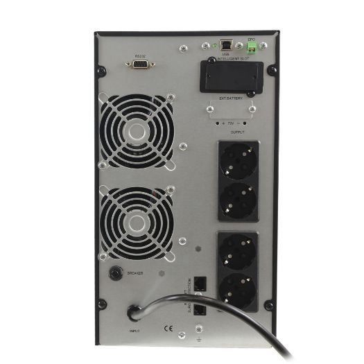 UPS3000VA-ON-4, UPS online, Snaga 3000VA/2700W, Ulaz 200~240 Vac / Izlaz 200~240 Vac