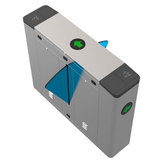 TS-FB701-M, Dupli bi, usmjereni pristupni okretni križ, Uvlačivi akrilni barijerski okretni križ