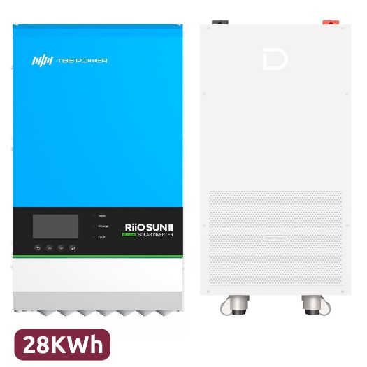 TBB-RIOSUN2-8KVA-2x-DY-POWERBRICK-14336, Inverter + Baterijski paket, Snaga 8000W