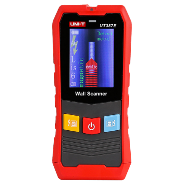 UT387E Wall scanner   Detection of electrical wires, metal and wood   High detection accuracy 