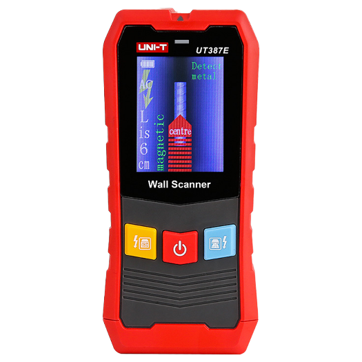 UT387E Wall scanner   Detection of electrical wires, metal and wood   High detection accuracy 