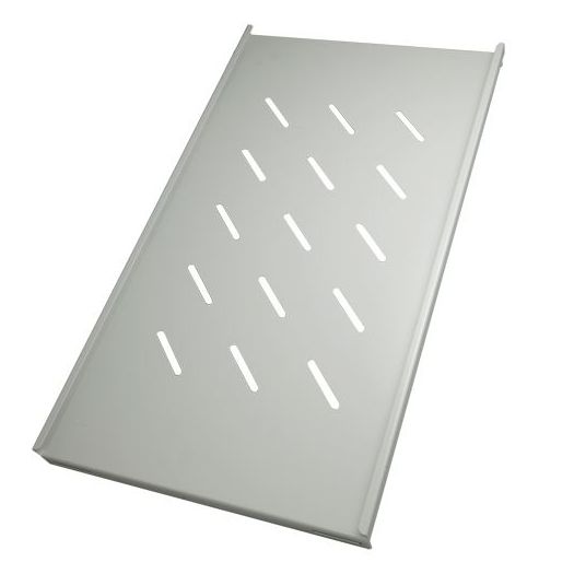 SHELF-450G, Polica za stalak, Maksimalna veličina 280 mm x 500 mm, Bočni pričvršćivači, Ventilacijski otvori