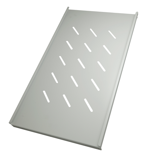 SHELF-450G Rack Tray   Maximum 280 size mm x 500 mm   Side fixings   Ventilation slots 