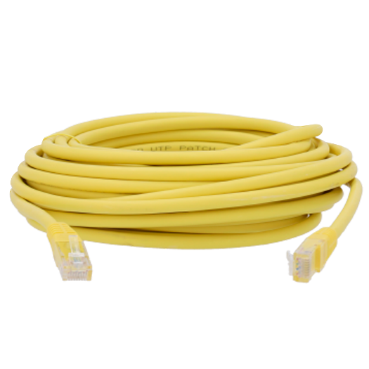 UTP6-H-10Y UTP cable   Ethernet   RJ45 Connectors   Category 6   10 m   Yellow color
