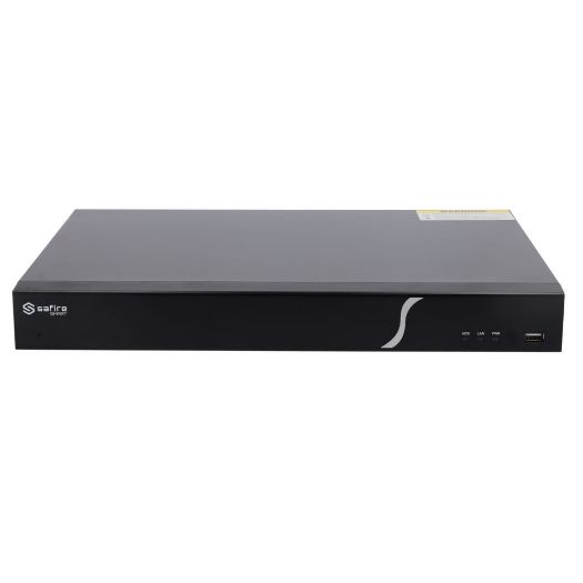 SF-NVR6216-16P-B2, Safire Smart, NVR za IP kamere, 16CH PoE Portovi / Kompresija H.265S / 2HDD