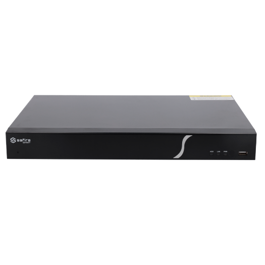 SF-NVR6216-16P-B2 Safire Smart   NVR for IP cameras   16CH PoE Ports / Compression H.265S / 2HDD 