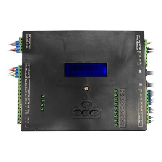 TS-SG801-900, Dvosmjerna pristupna okretna rampa, Vrata sa sklopivom akrilnom barijerom