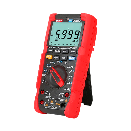 UT195DS True RMS industrial digital multimeter   IP65 and 2 m drop proof 