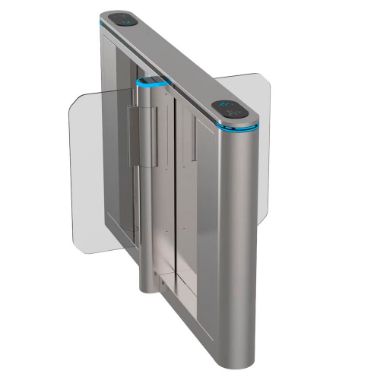 TS-SG808-M-600, Dupli bi, usmjereni pristupni okretni križ, Vrata sa sklopivom akrilnom barijerom