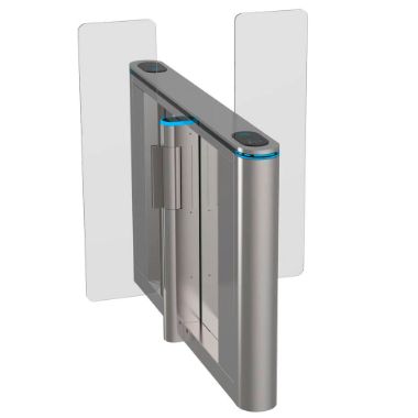 TS-SG808-M-800-HIGH, Dupli bi, usmjereni pristupni okretni križ, Akrilna vrata s preklopnom barijerom 1.5 m