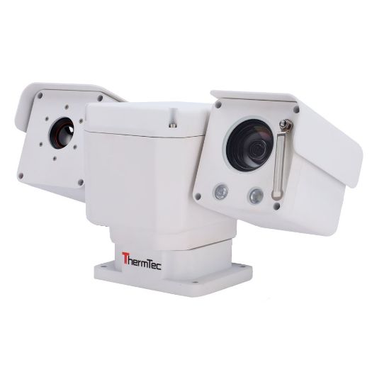 THERMTEC-YS625, ThermTec Dual PTZ mini IP termalna kamera, temperaturni senzor 640x512VOx