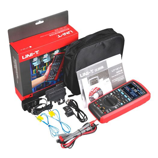 UT181A, True RMS multimetar za bilježenje podataka, Priključak na računalo za ispis podataka, AC/DC mjerenje: do 1000V i 10A