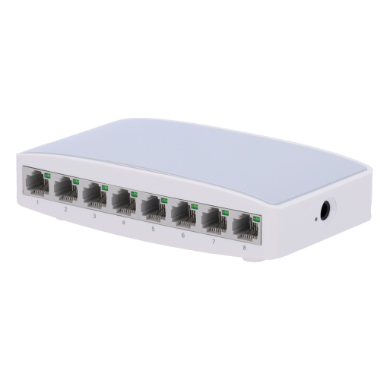 SW08 Desktop Switch   8 Fast Ethernet ports   Speed 10/100Mbps   Plug &amp; Play 