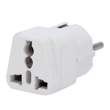 UKPLUG-ADAPTER, Adapter, Utikač tipa G (UK) u utikač tipa F (EU), 250V Izmjenični napon