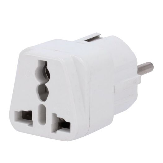 UKPLUG-ADAPTER, Adapter, Utikač tipa G (UK) u utikač tipa F (EU), 250V Izmjenični napon