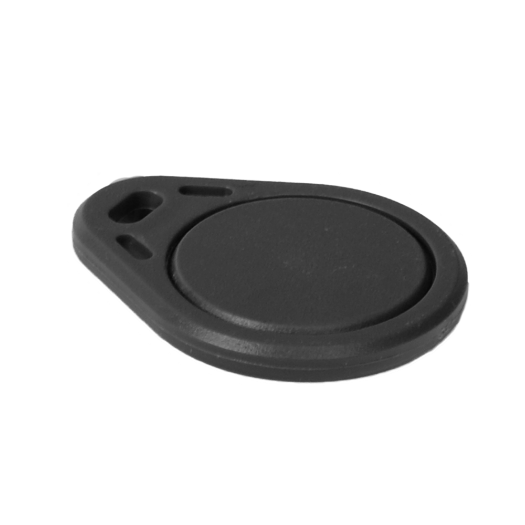 TAG-MF-WR-BLACK Rewritable proximity TAG key fob   Identification by radio