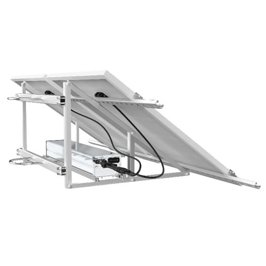 SF-SOLARKIT-BATT-2560WH-24V, Stajati, samostalni sustav napajanja za CCTV, 2x Solarna ploča od 200W